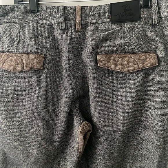 PINK DOLPHIN PANTS GRAY SIZE 34 - Picture 7 of 9